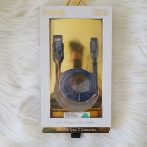iHome USB C Charge Sync Cable